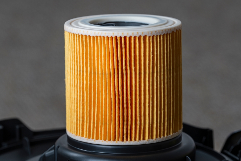 cartouche filtrante industrielle avec Promofiltre dans le Val d'Oise cartocuhe filtration jaune avec embout blanc