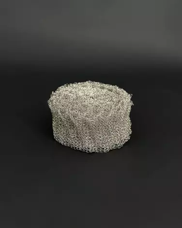 Média filtrant industrie : tricot métallique