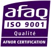 Logo de la Certification AFAQ ISO 9001